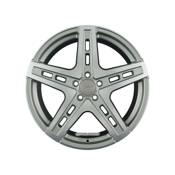 2DRV by WHEELWORLD WH38 Daytona Grau Hochglanzpoliert (DGP+)